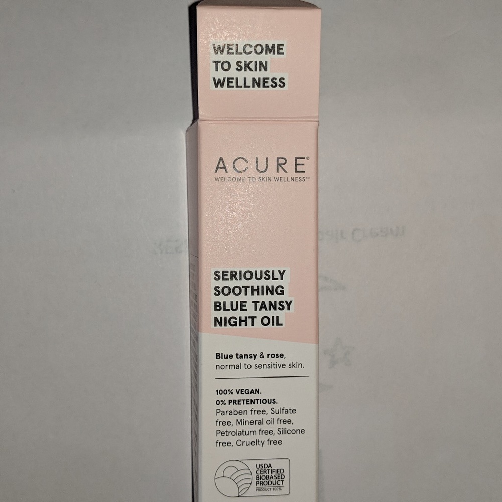Acure Blue Tansy Night Oil 0 .3 fl oz